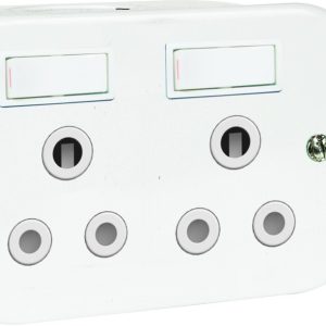 METAL CLAD SWITCHED SOCKET OUTLET 2x16A