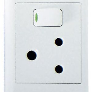 1 16A Switch Socket 2x4