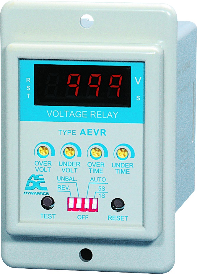 3 PHASE VOLTAGE RELAY 0999V 8PIN/FLUSH MOUNT Dorite Solar