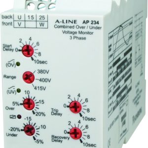 COMBINED OVER/UNDER VOLTAGE MONITOR - THREE PHASE