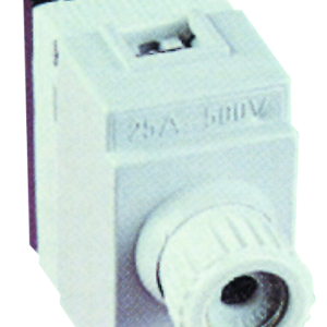 FUSE HOLDERS C/W CAPS - DIN MOUNT