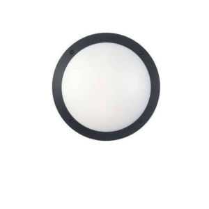 OL-BR-LED - BLACK ROUND LED BULKHEAD