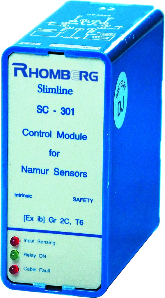 INTRINSICALLY SAFE CONTROL MODULE FOR NAMUR SENSOR 1 INTRINSICALLY SAFE CONTROL MODULE FOR NAMUR SENSOR