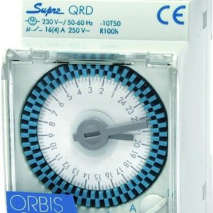 SUPRA TYPE DIN RAIL MOUNT MECHANICAL TIME SWITCH