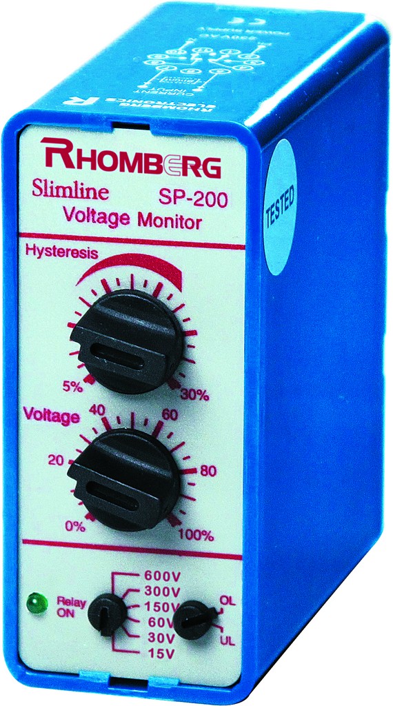 VOLTAGE MONITOR - SINGLE PHASE 1 VOLTAGE MONITOR - SINGLE PHASE