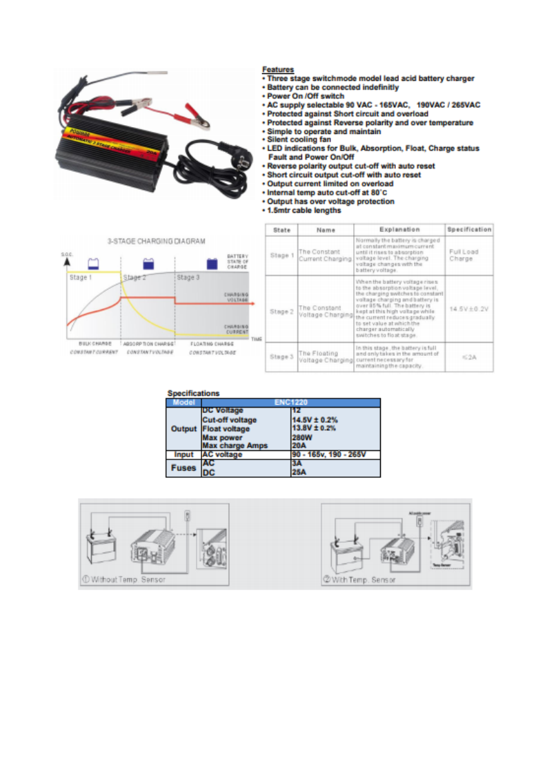 MULTISTAGE BATTERY CHARGERS 2 MULTISTAGE BATTERY CHARGERS