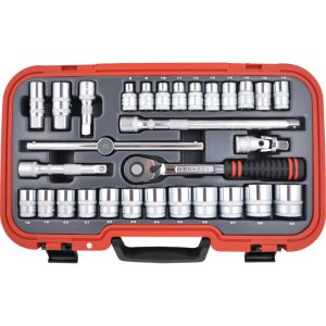 KEN5827991K - METRIC SOCKET SET (30-PC) 1/2" SQ DR